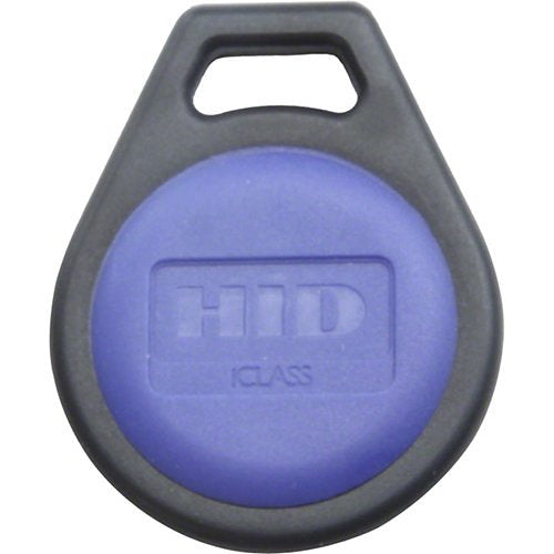 2050HNNMN-HID iCLASS Key II 205x 2K/2 Contactless Smart Key Fob, SIO, Programmed, Matching Numbers, Minimum Pack of 100