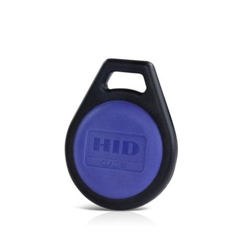 3253PNNMN-HID 325 iCLASS SE Key Fob, Black and Blue, Minimum Pack of 100