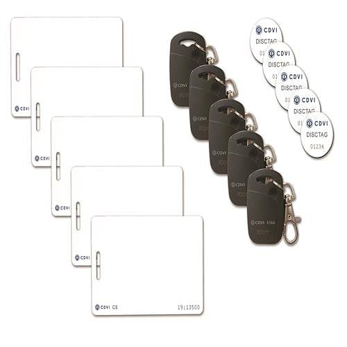 CDVI CARDKIT Assorted Credentials Kit, 15-Piece