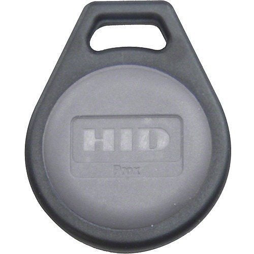 HID 1346LNSAN ProxKey III 1346 Key Fob, Programmed, Sequential Matching Laser Numbers, Minimum Pack of 25,  Black