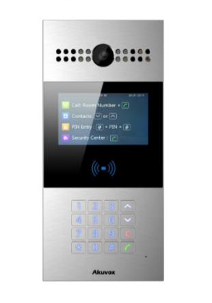 Akuvox multi-functional smart video intercom with keypad- R28A