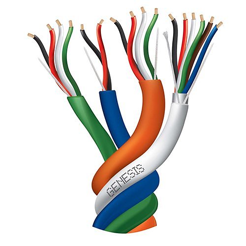 Genesis 31955099 Plenum Profusion Access Control Cable, 500' (152.4m), Reel, Unjacketed