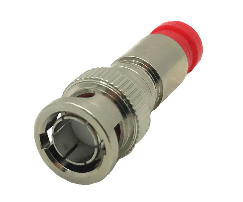 W Box BNC Plug Compression (100 Pack) - 0E-BNCCMH75C