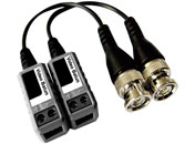 W Box Pair Miniature Pigtail MP Video Balun (Screw Terminal to Pigtail BNC) - 0E-VBPTAILMP