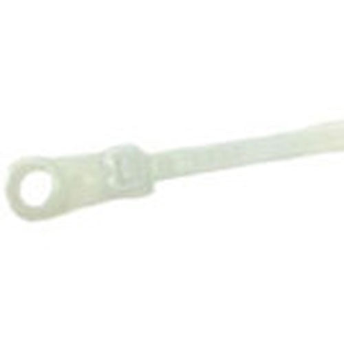 W Box 8" Tiewrap 50 Lb Neutral w/Hole (100 Pack) - 0E-WTS8N