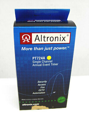 Altronix Timer 365 Day 24 Hour Annual Event 1 Channel LCD Display Battery Charger Board - PT724A