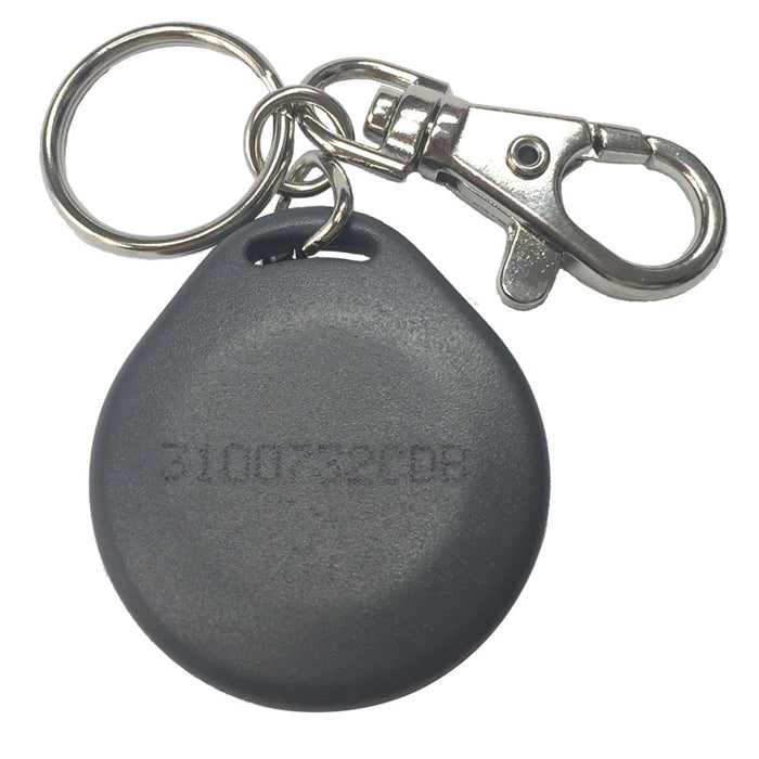 CDVI-PPC Rugged Gray Polycarbonate Key Ring Badge - Minimum Pack of 25