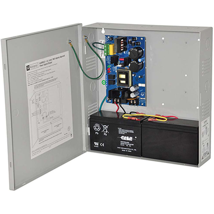 Altronix Power Supply Charger Single Class 2 Output 12/24VDC @ 6A 115VAC Board - AL600ULXB
