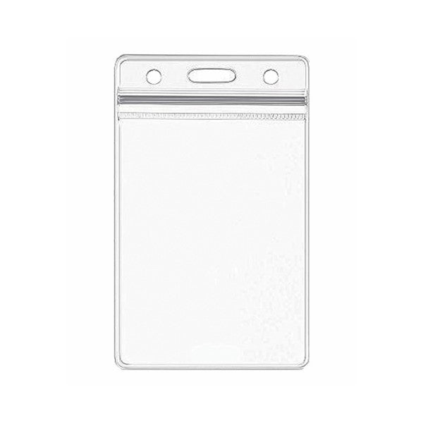 Vert Card Holder 2-3/8"X 3-3/8"X.042"W/Chainhole
