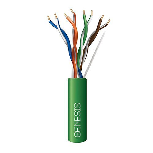 CAT5e Riser Cable, 24/4 Solid BC, Unshielded, UTP, CMR, Sunlight Resistant, 1000' (304.8m), REELEX Pull Box, White