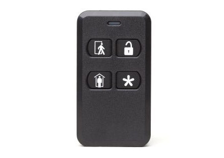 2GIG eSeries Encrypted 4-Button Keyfob Remote with 5 Year Lithium Battery Compatible with 2GIG Control Panels (KEY2e) - 2GIG-KEY2e-345