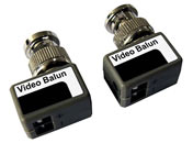 W Box Pair Miniature MP Video Balun (Screw Terminal to BNC) - 0E-VBMINIMP