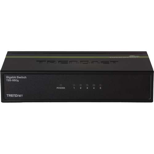 TRENDnet 5-Port Gigabit GREENnet Switch - TEG-S50G