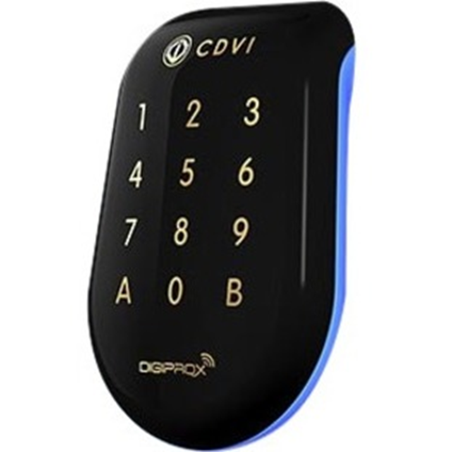 CDVI Card Reader/Keypad Access Device Multi-Technology - Black - SOLARKPB