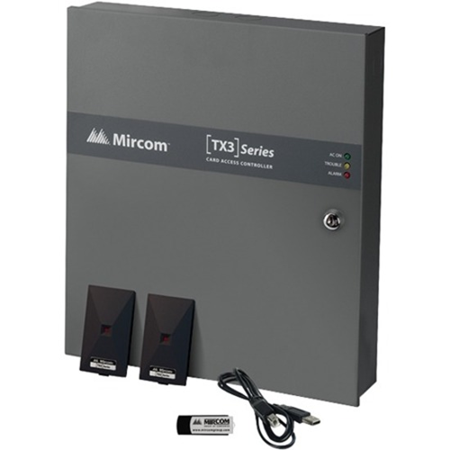 Mircom Two Door Access Control System Kit - TX3-CX-2K-A