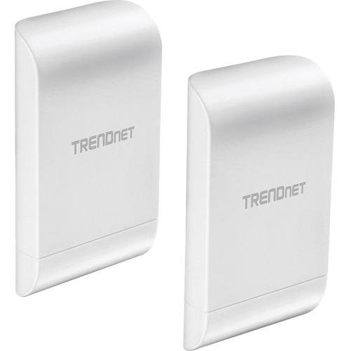 TRENDnet 10 dBi Wireless N300 Outdoor PoE Preconfigured Point-to-Point Bridge Kit - TEW-740APBO2K