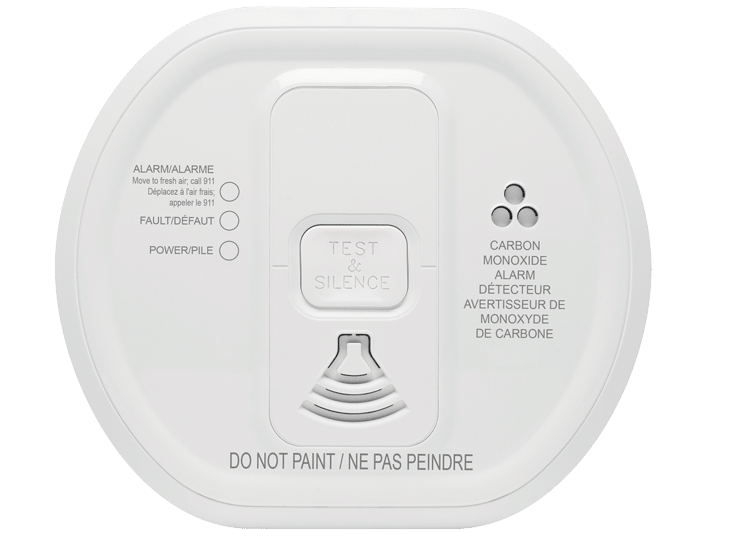 2GIG eSeries CO Detector Wireless Carbon Monoxide Alarm 10 Year 3v Lithium Battery Built-in 85 Decibel Sounder Non-Encrypted Signal (CO8) - 2GIG-CO8-345